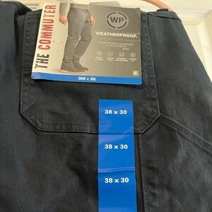 NWT Men’s blue weatherproof commuter pants